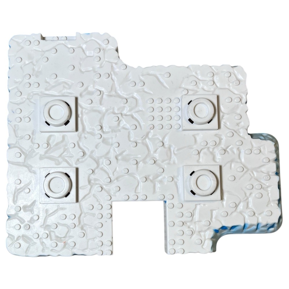 Mega Bloks Dragons Fire Ice Dragon‎ Mountain Replacement Parts Base Plate  G